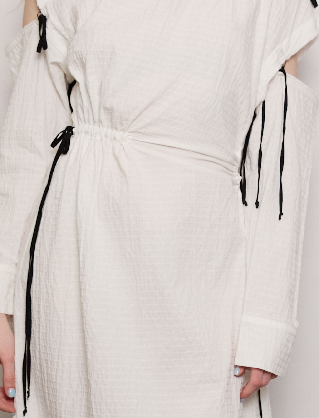 Асимметричное платье №88 Cotton stripe Асимметричное платье №88 Cotton stripe