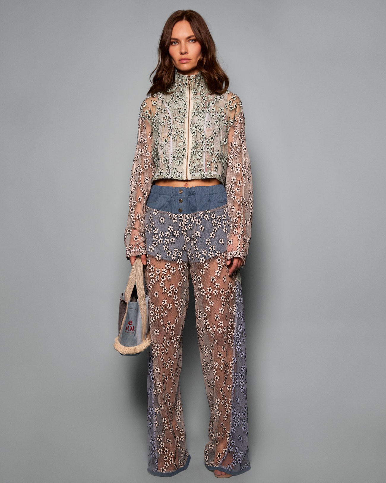 Топ на молнии №46/1 Lace Топ на молнии №46/1 Lace