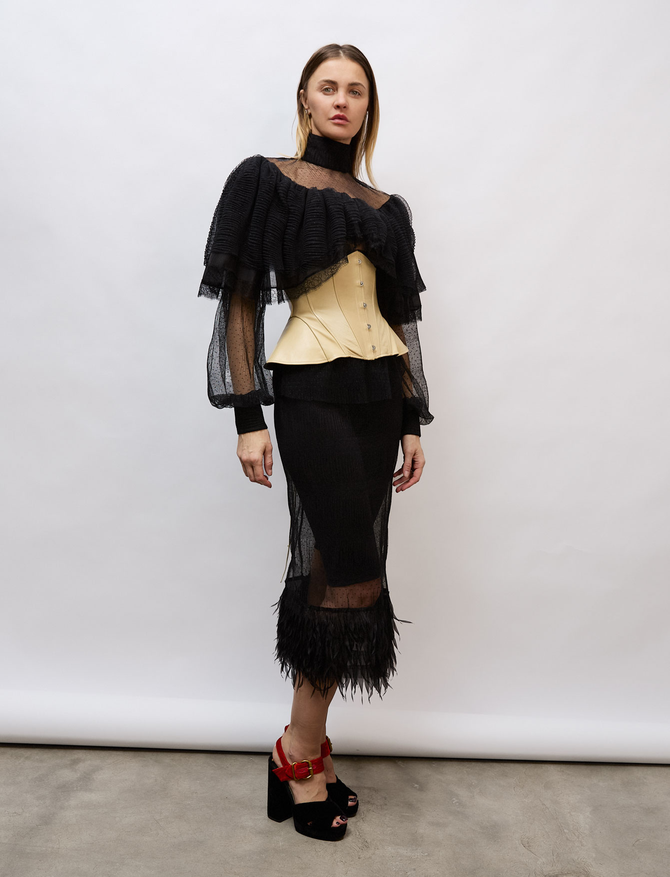 Пояс-корсет №22 Raw Leather. EX
