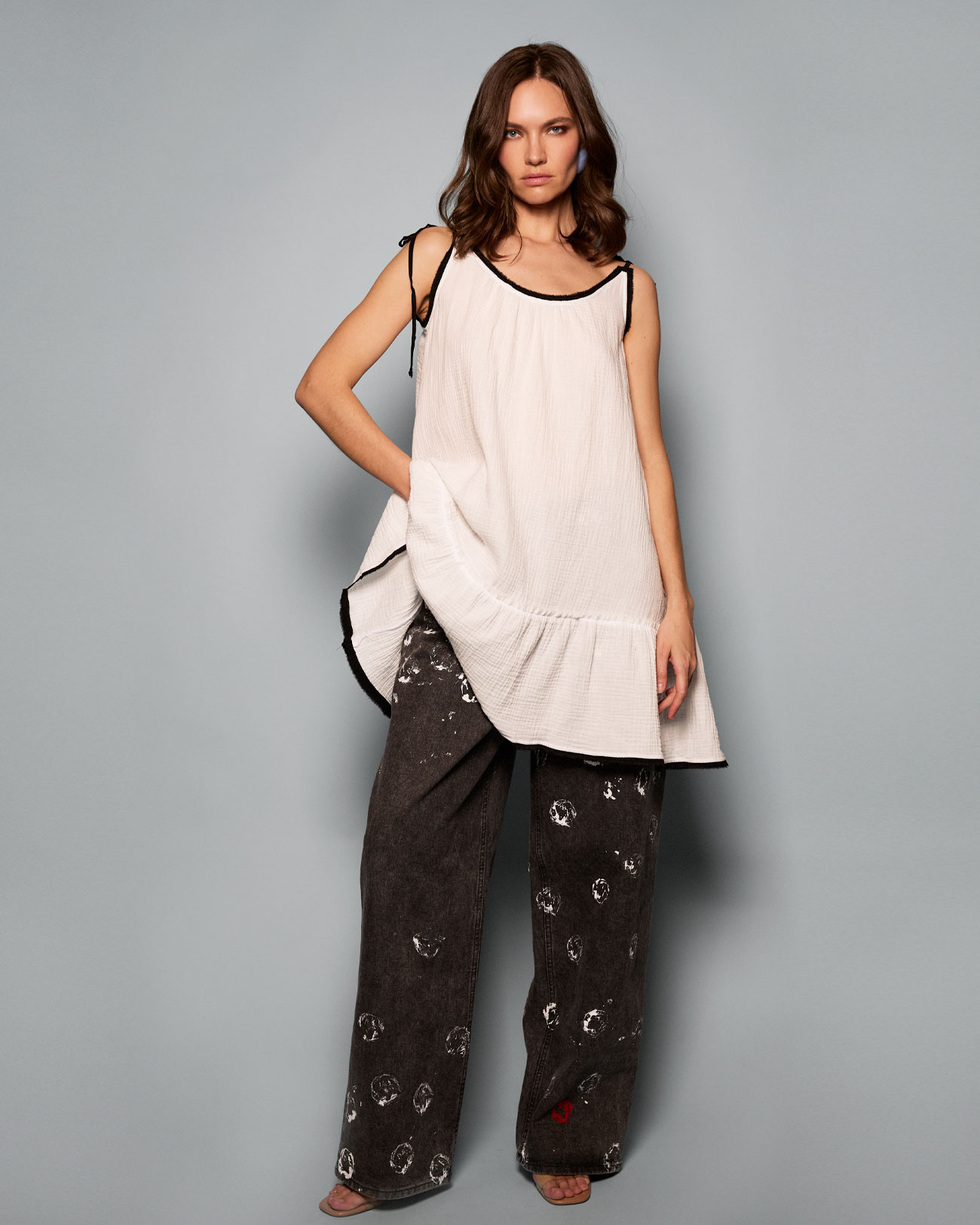 Платье №89 White cotton Платье №89 White cotton