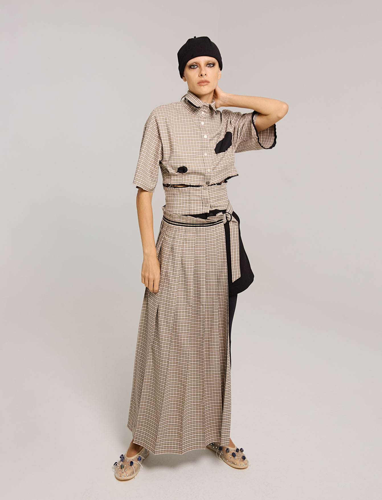 Рубашка №43 Plaid. Stone Рубашка №43 Plaid. Stone