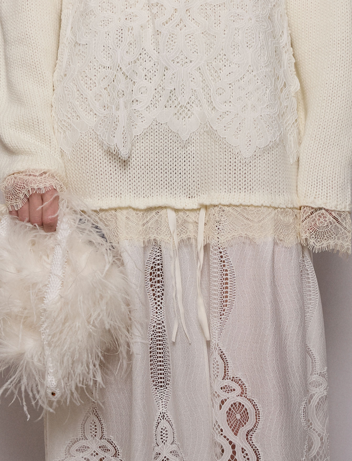 Джемпер №2 Milky Flower