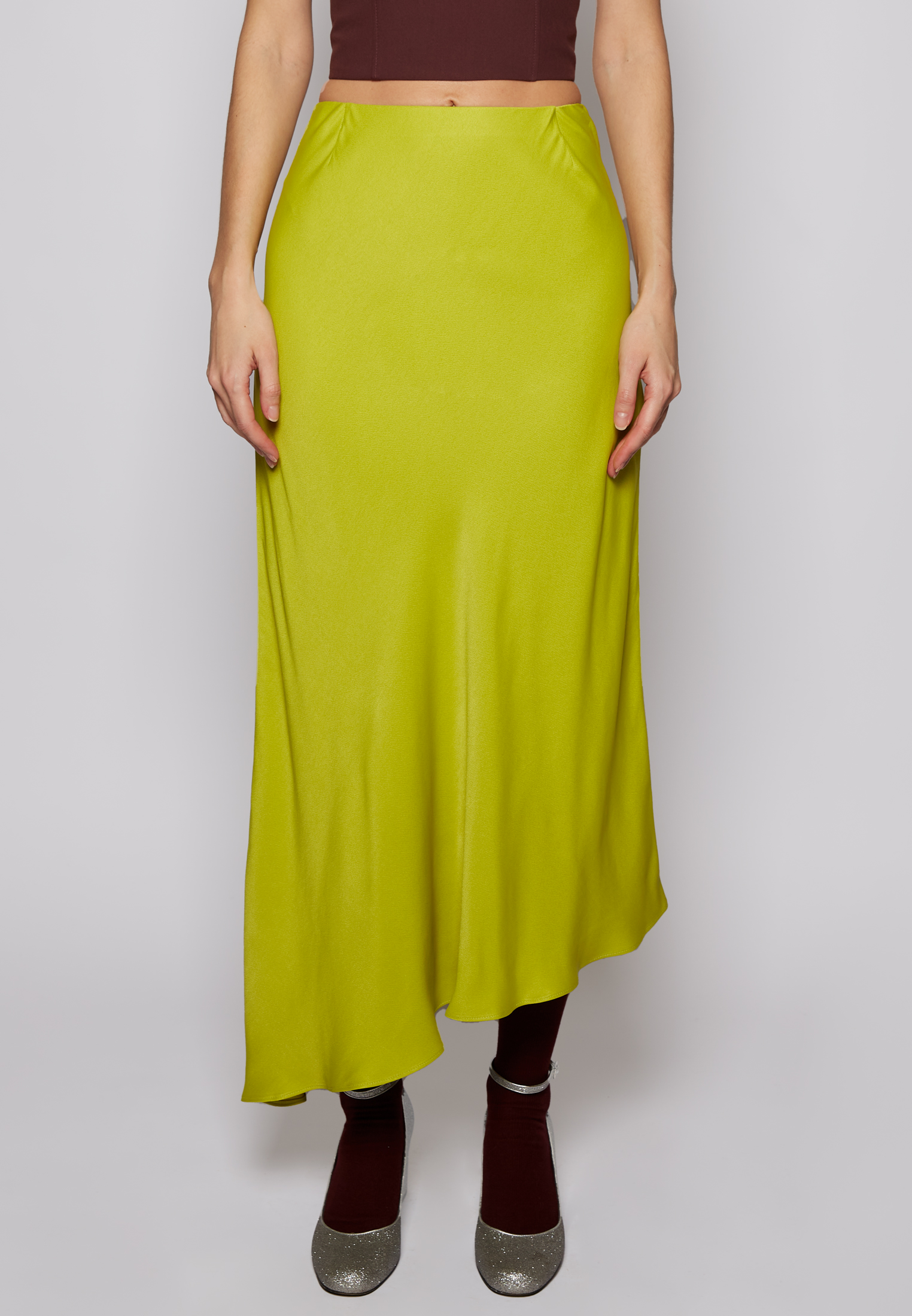 Юбка №47 Asymmetrical lime Юбка №47 Asymmetrical lime