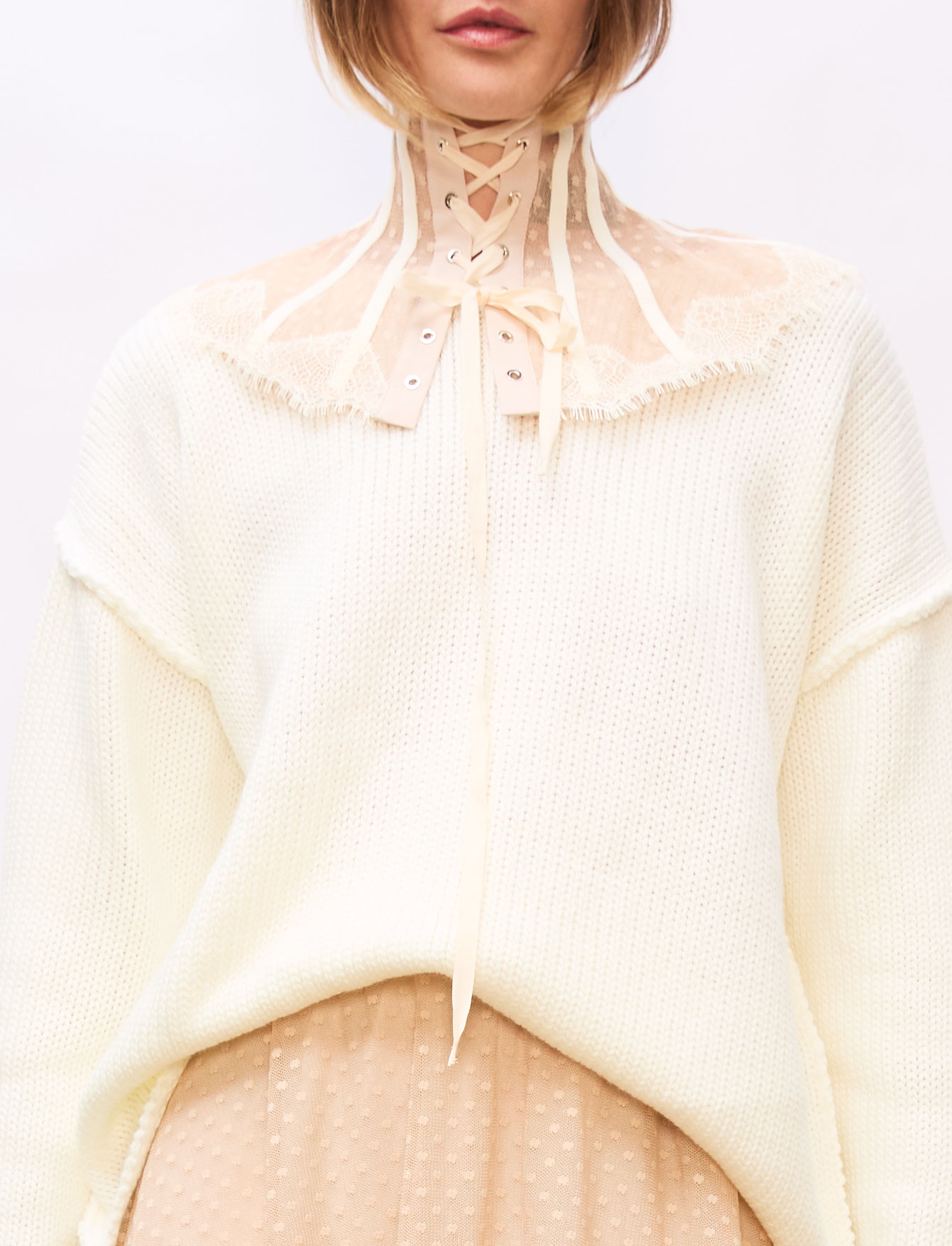 Образ 17: Пиджак из кожи (роспись вручную) + Юбка