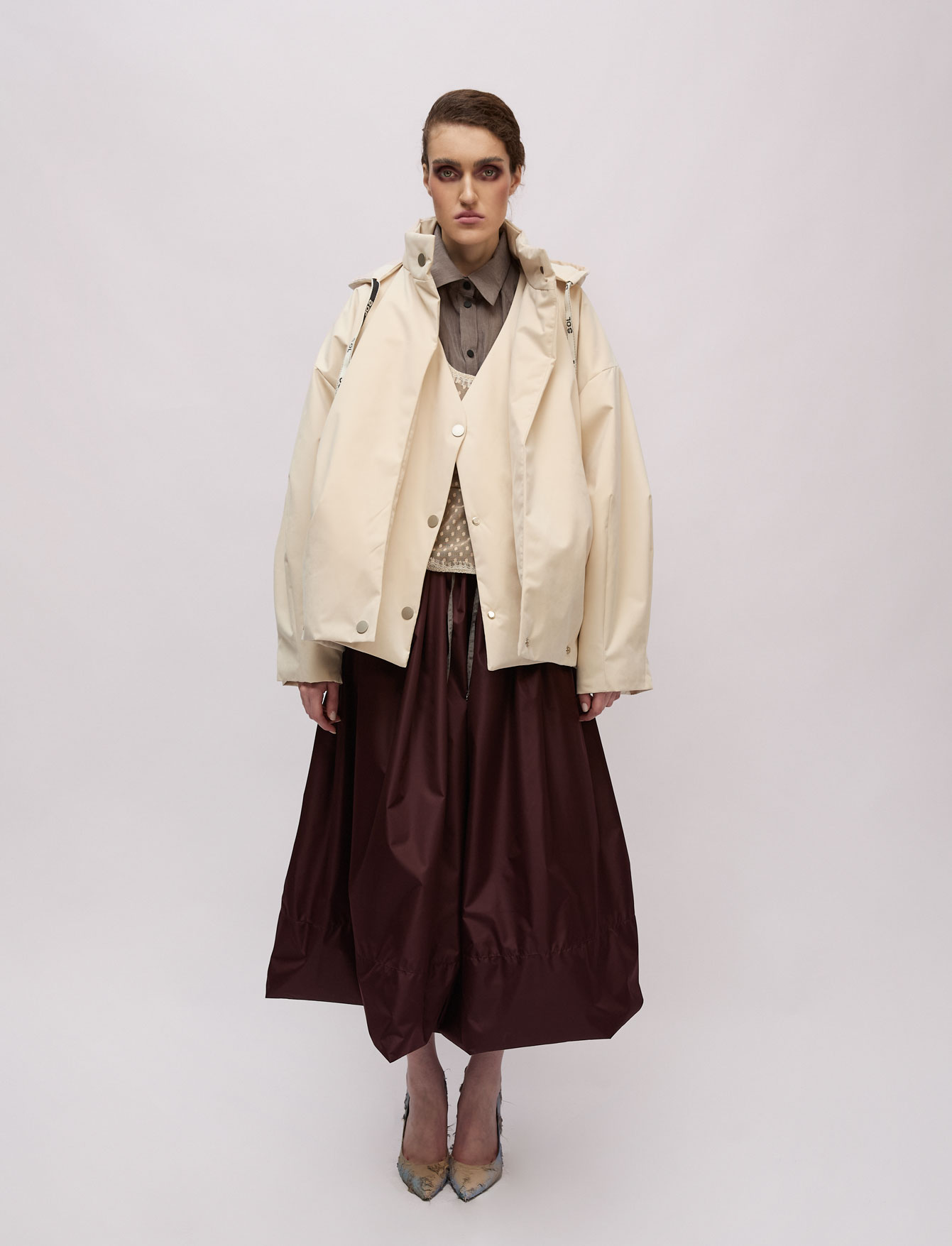 Юбка №52 Burgundy