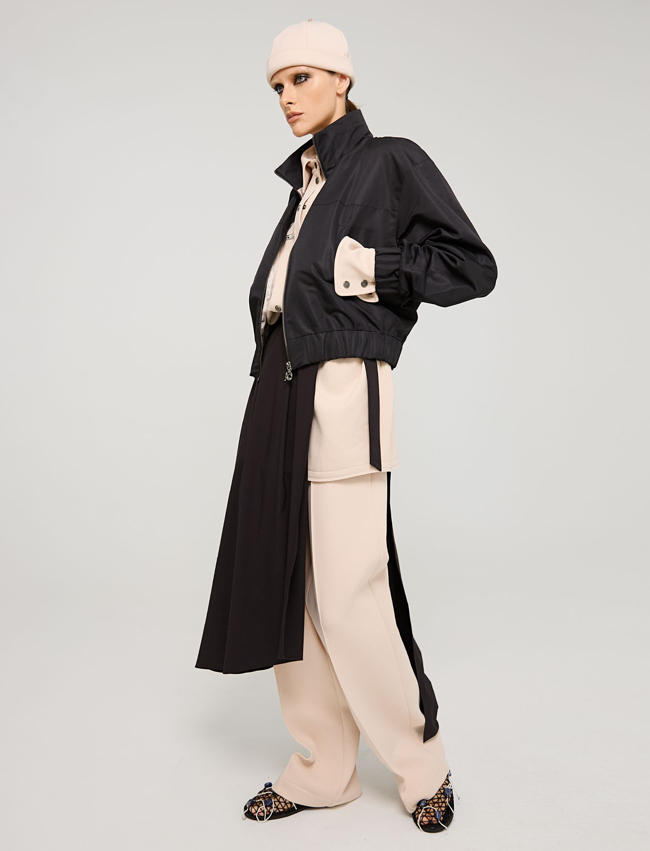 Юбка-фартук №19/6 Anthracite