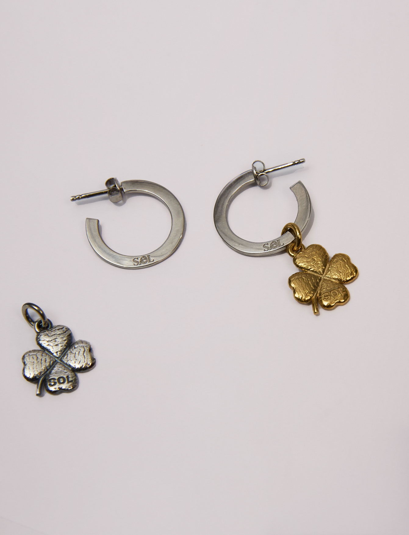 Кулон Lucky Clover S.Black