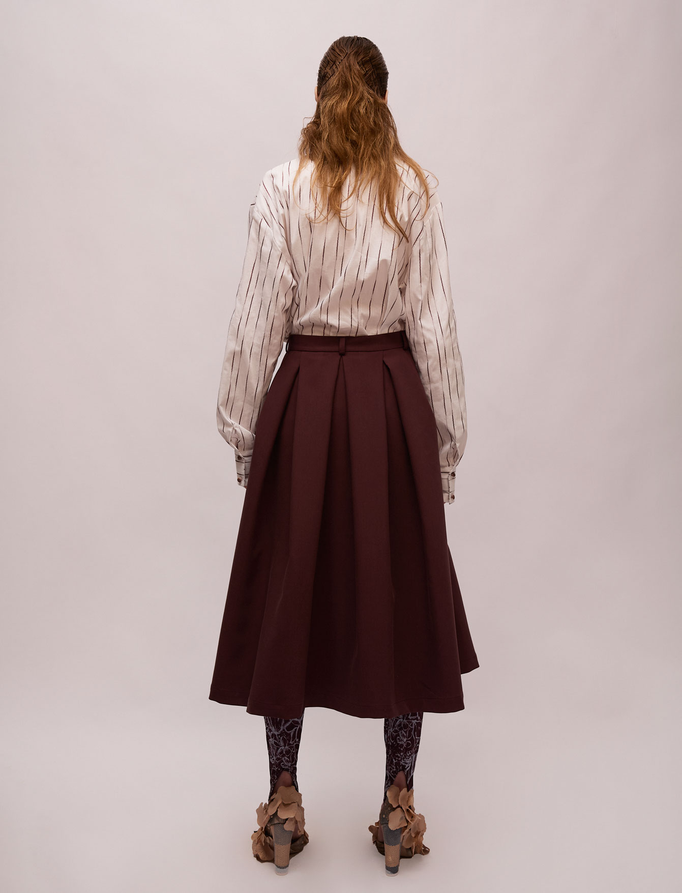 Юбка №60 Burgundy