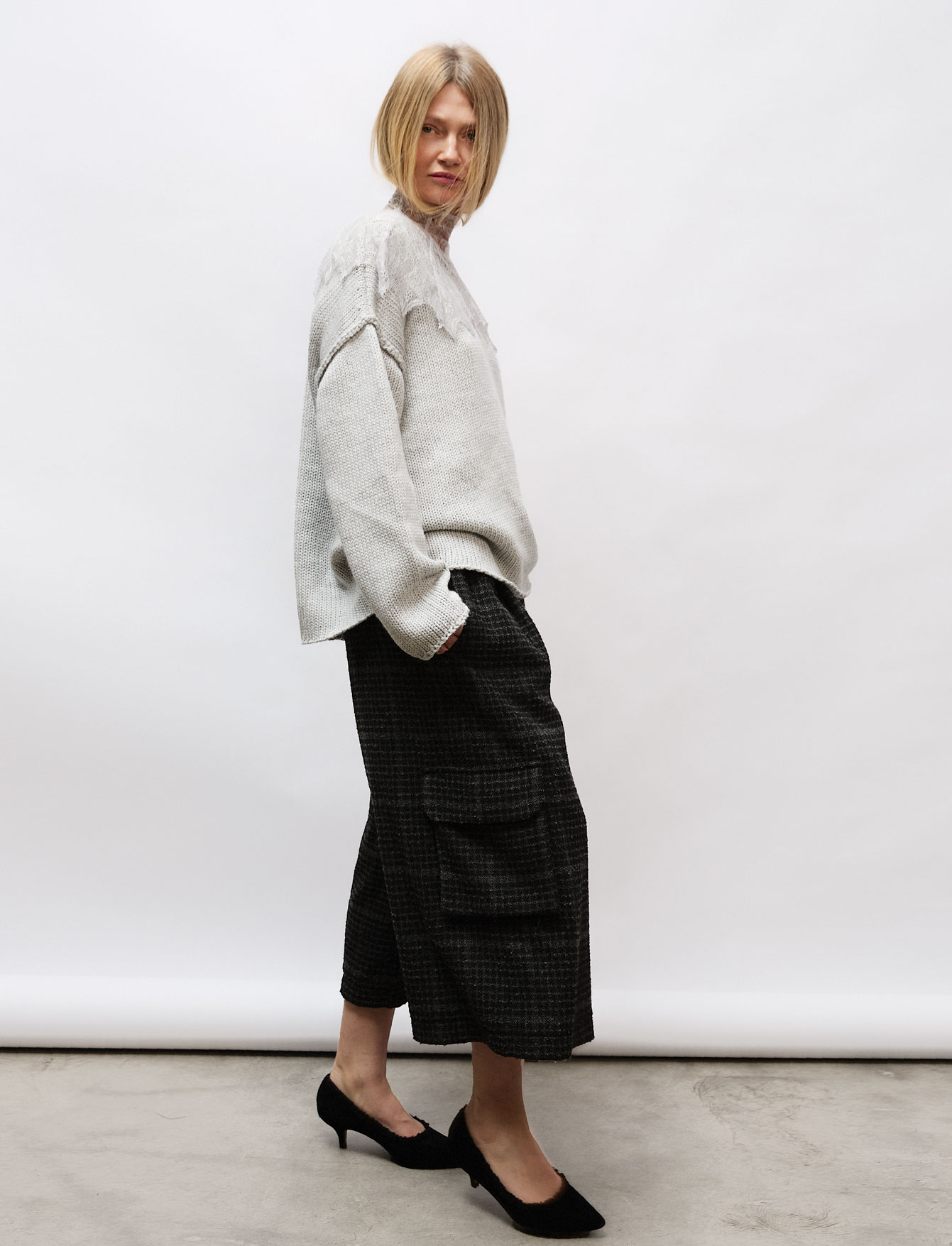 Воротник из кружева №29 Pearl