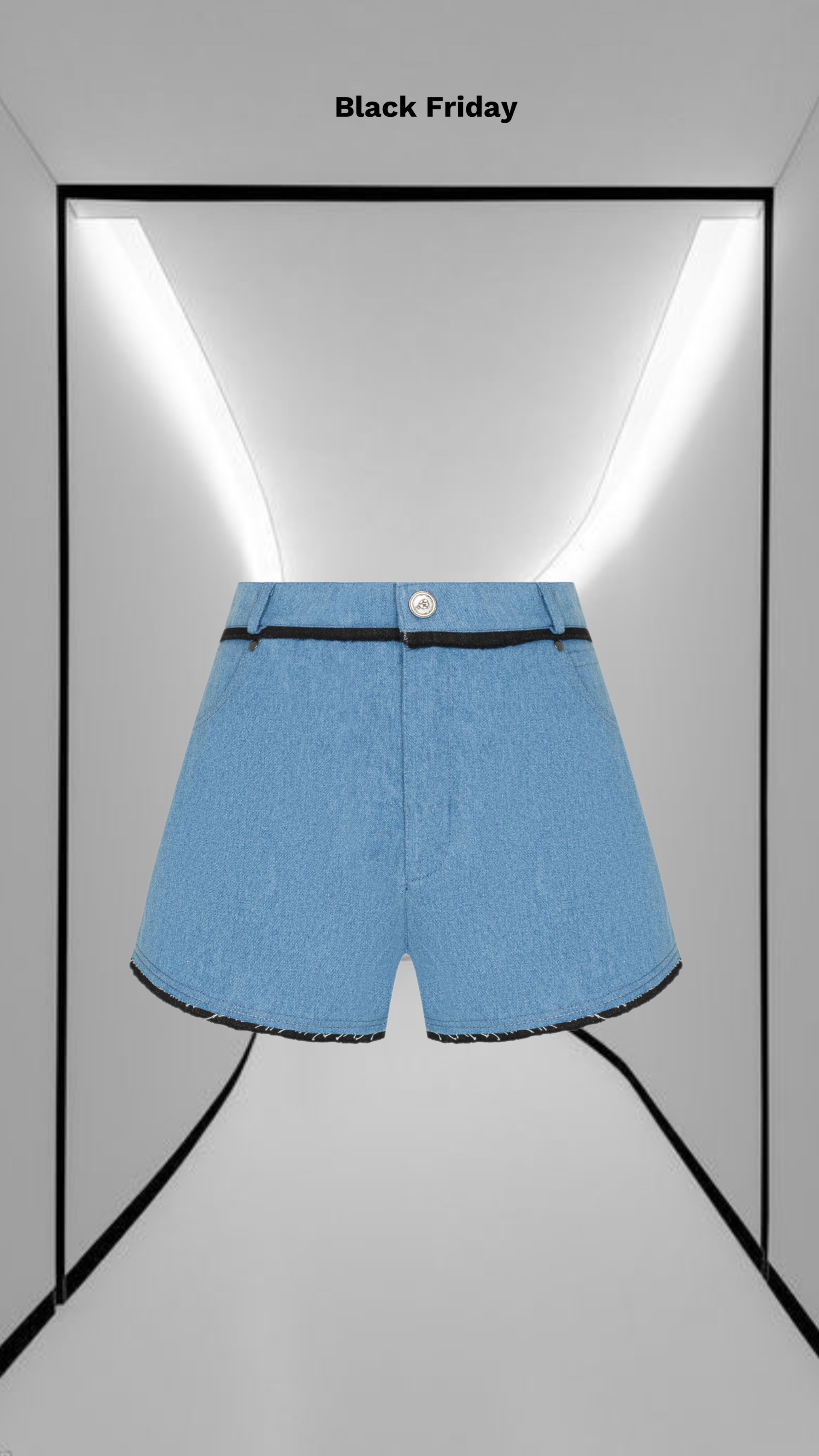 Мини-шорты №3 Denim