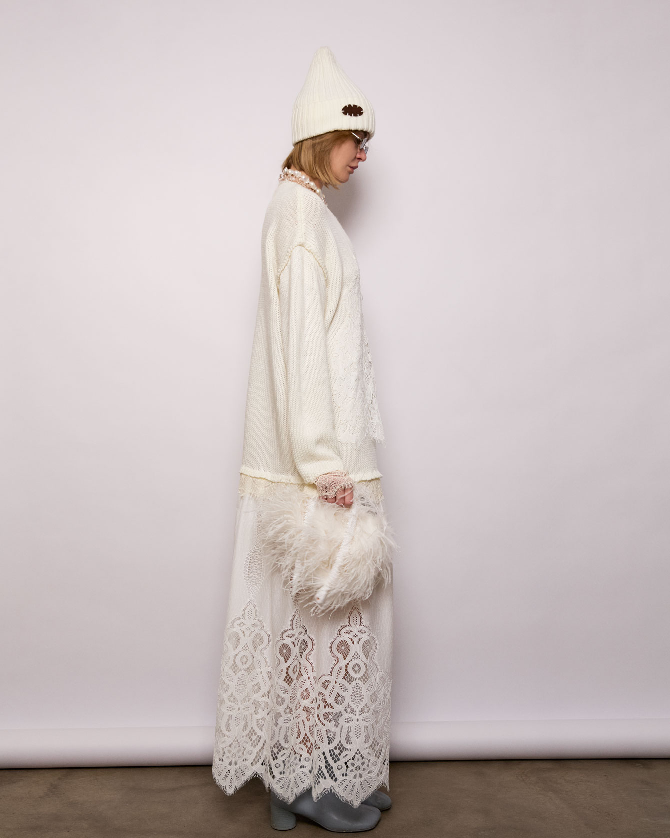 Джемпер №2 Milky Flower