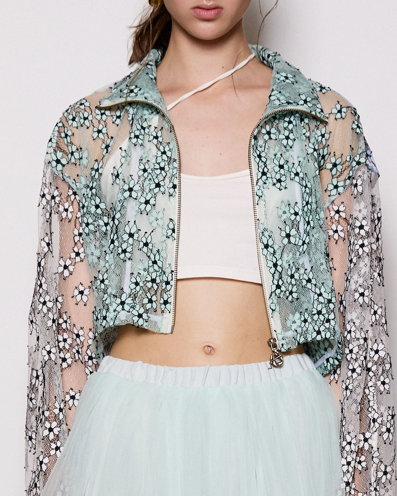 Топ на молнии №46/1 Lace Топ на молнии №46/1 Lace