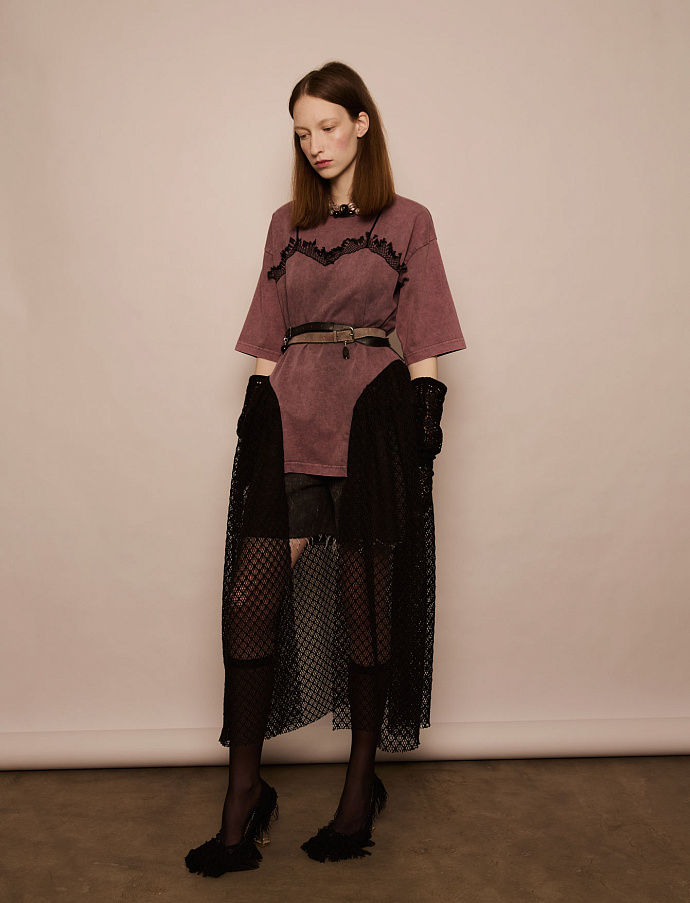 Футболка №1 Antoinette. Blueberry. II