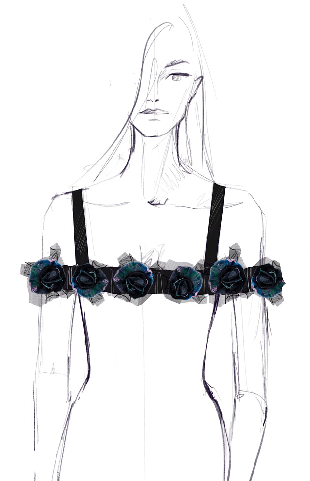 Портупея Flower