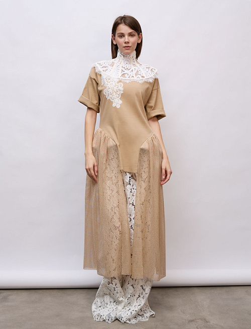 Футболка №1 Antoinette. Beje. II