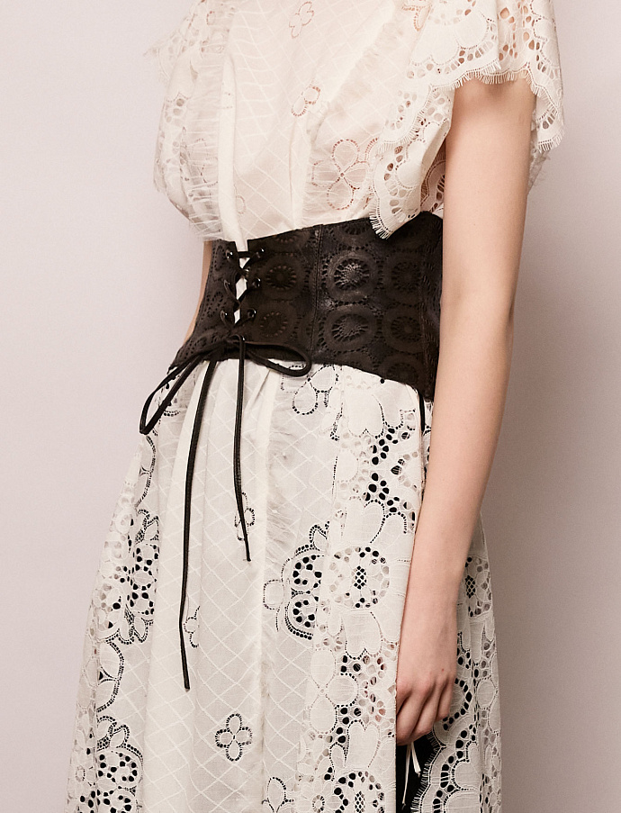 Корсет №7 Choco Leather. EX