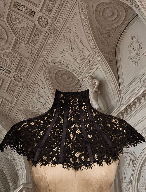 Воротник из кружева №25 Black. II