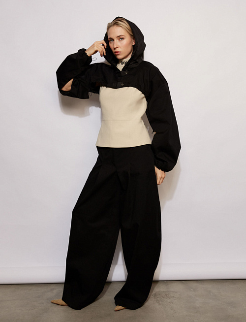 Куртка-кроп №24\2 Noir