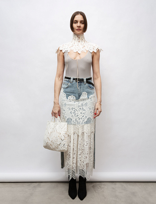 Воротник из кружева №25 Peony