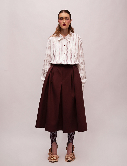 Рубашка №17 Berry Stripe