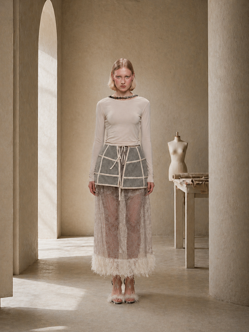 Лонгслив №34 Vanilla