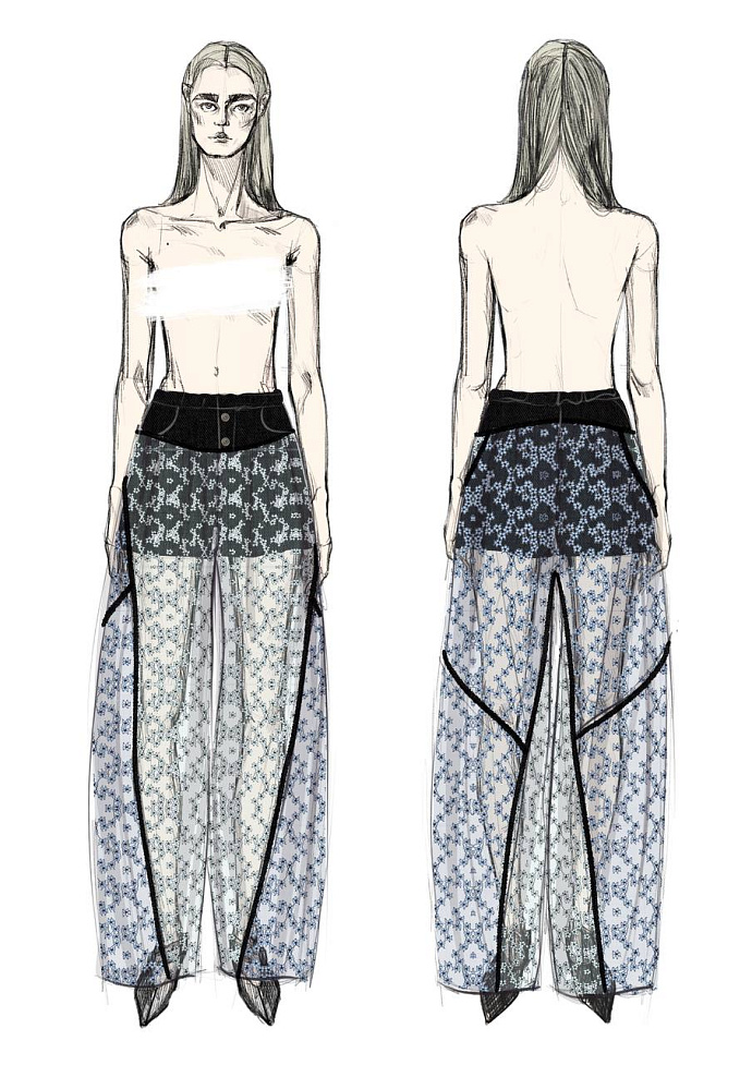 Брюки №63 Lace. II