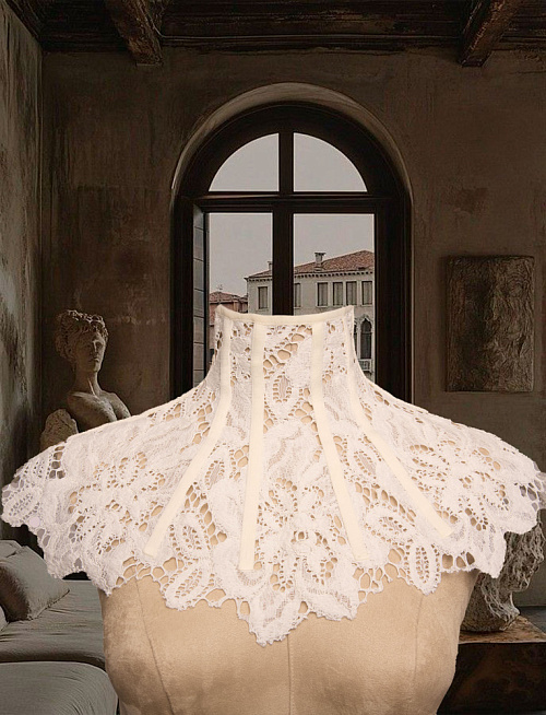 Воротник из кружева №25 Peony