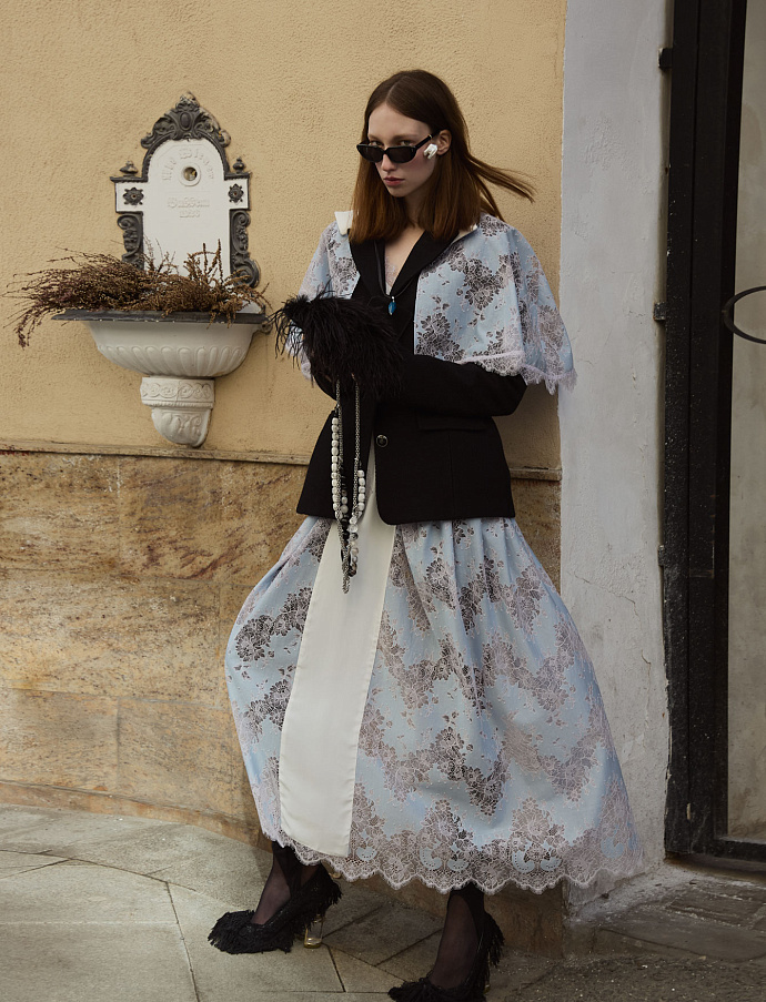 Пелерина №3 Blue Mist. EX