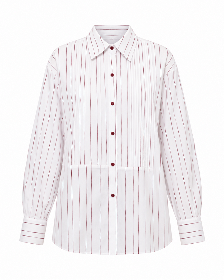 Рубашка №17 Berry Stripe