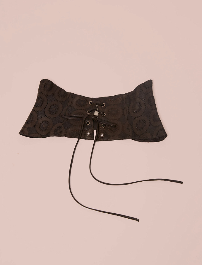 Корсет №7 Choco Leather. EX