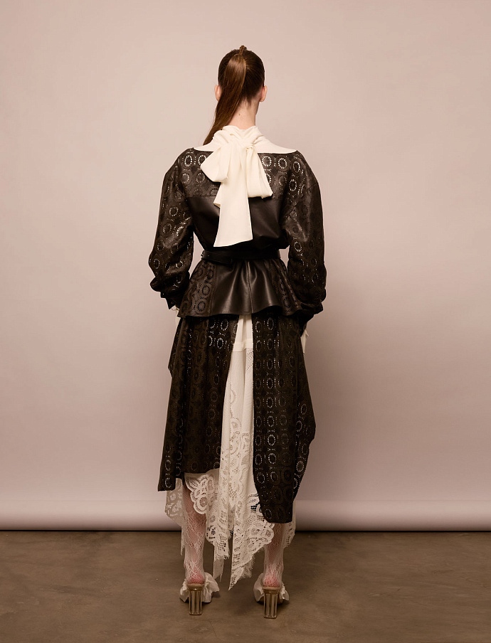 Лонгслив №30 Choco Leather. EX
