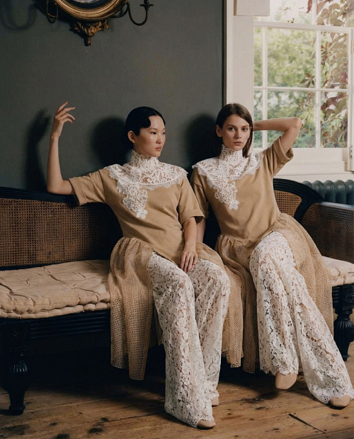 Футболка №1 Antoinette. Beje. II