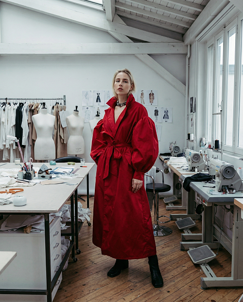 Тренч №6/2 Scarlet