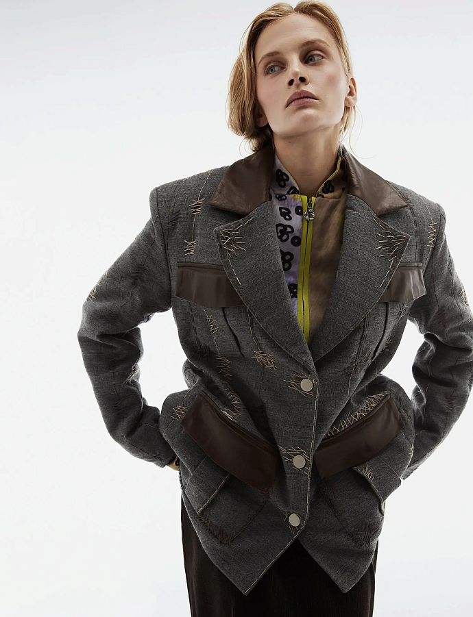 Куртка №18 Grey Stitch