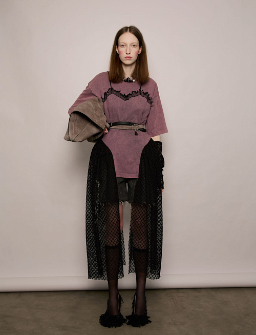Футболка №1 Antoinette. Blueberry. II