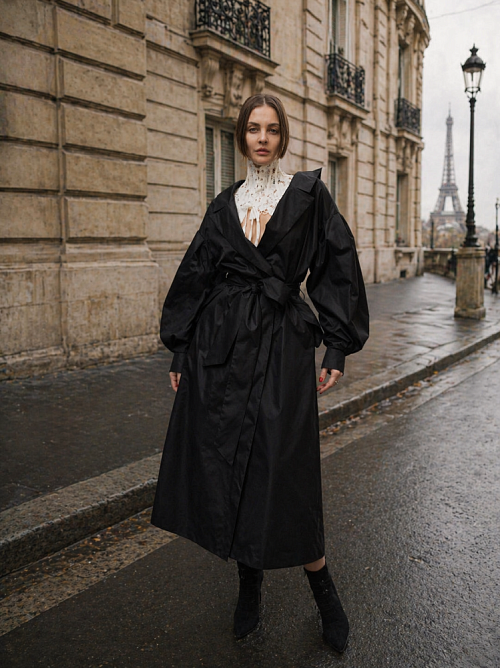 Тренч №6/2 Noir