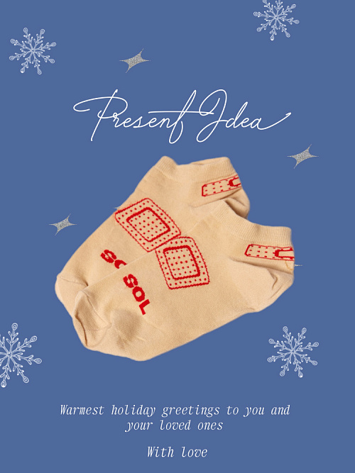 Короткие носки Patch