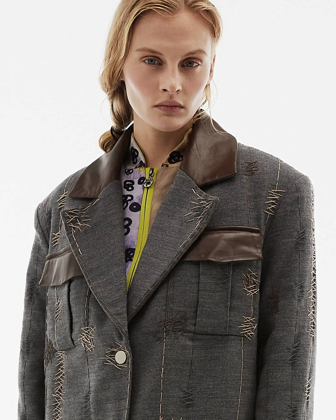 Куртка №18 Grey Stitch