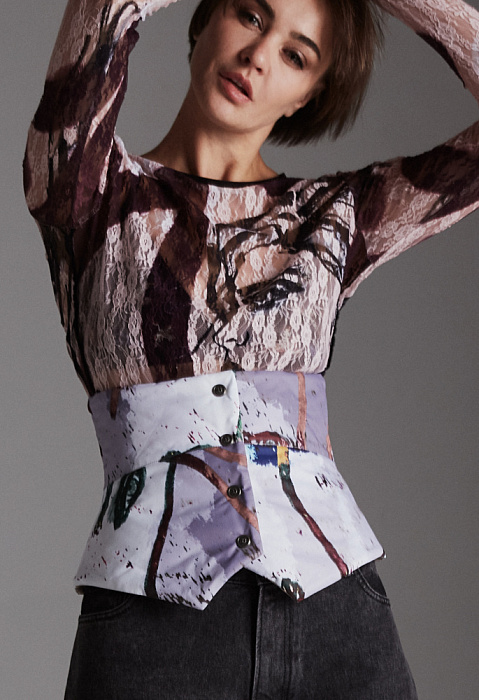 Пояс - корсет №12 Soul aura. II