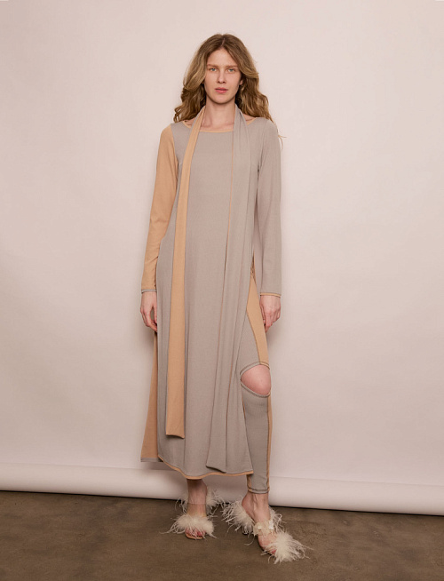 Платье-туника №52 Colorblock