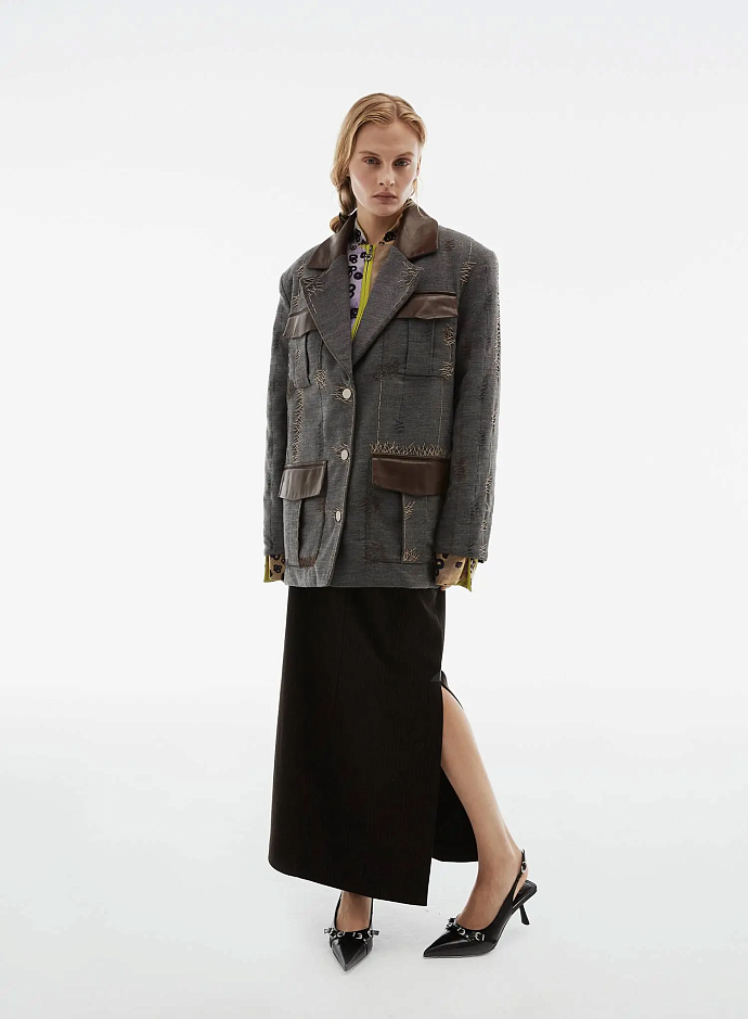 Куртка №18 Grey Stitch