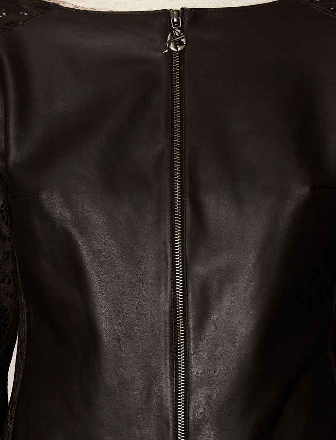 Лонгслив №30 Choco Leather. EX