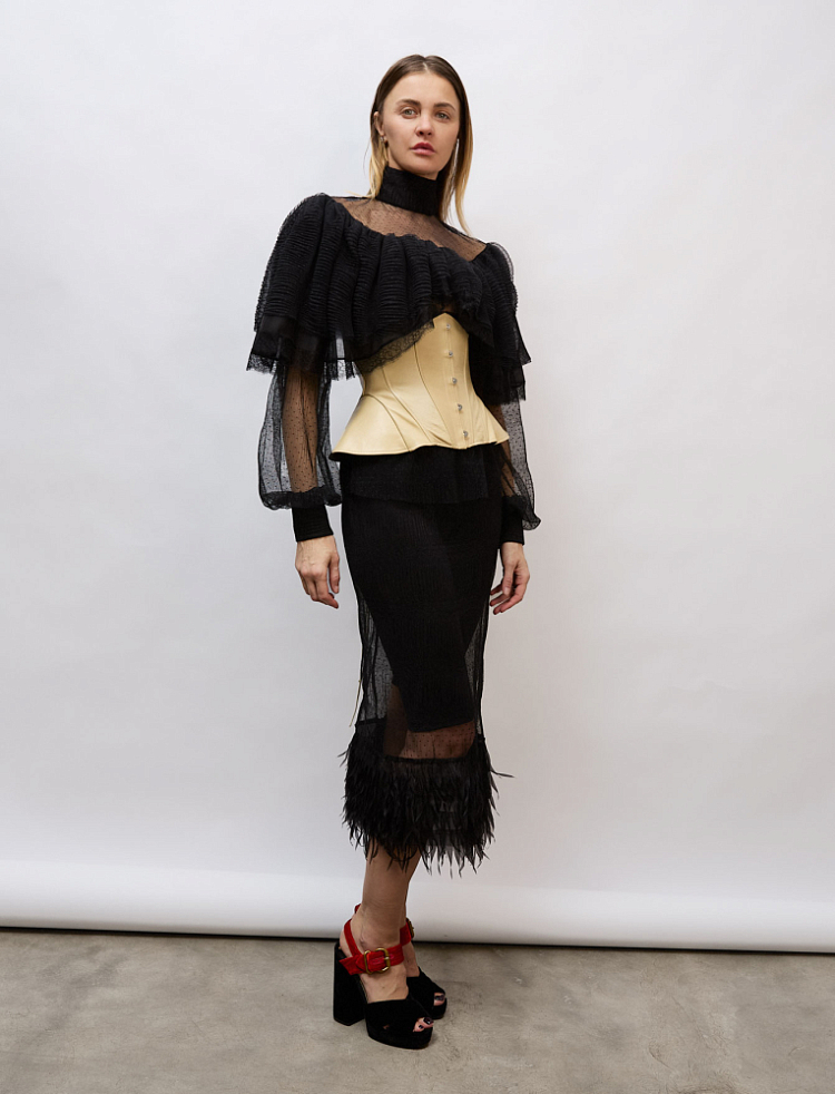 Пояс-корсет №22 Raw Leather. EX
