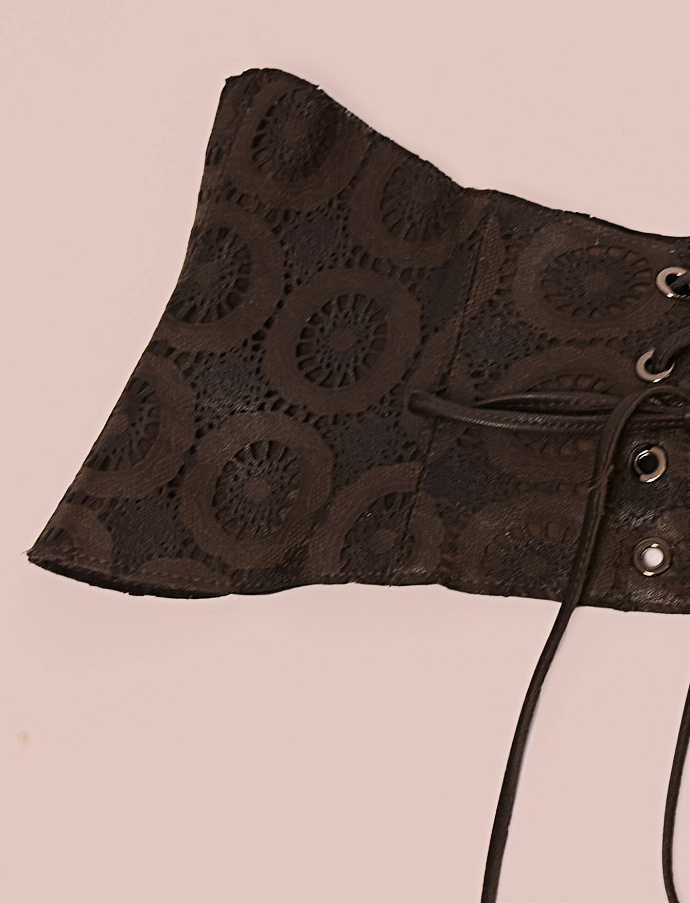 Корсет №7 Choco Leather. EX