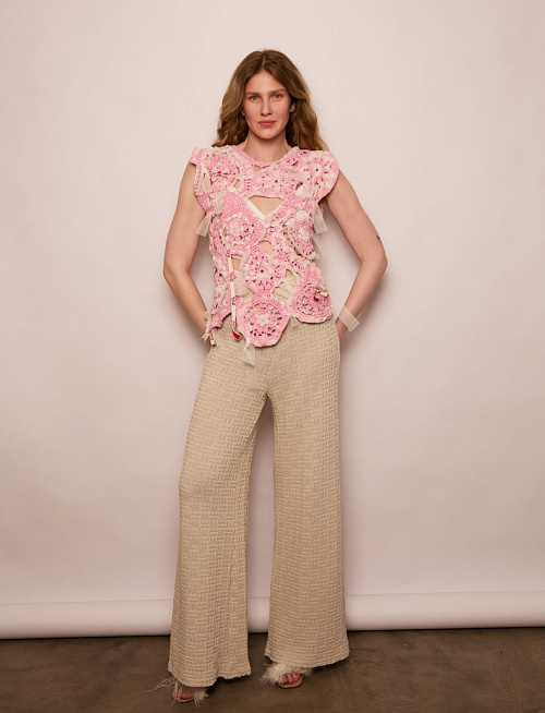 Топ вязаный Candy