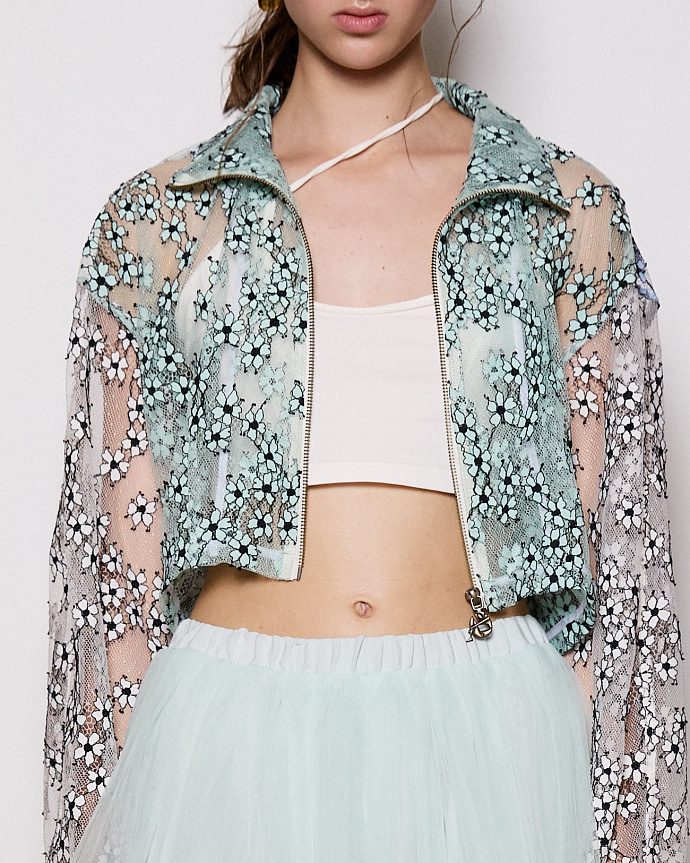 Топ на молнии №46/1 Lace