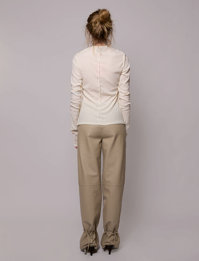 Брюки №2/2 Milky Leather. EX